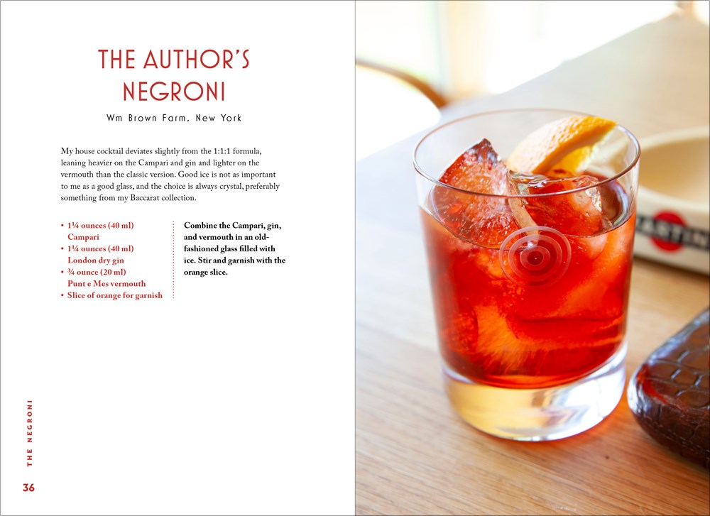 The Negroni book